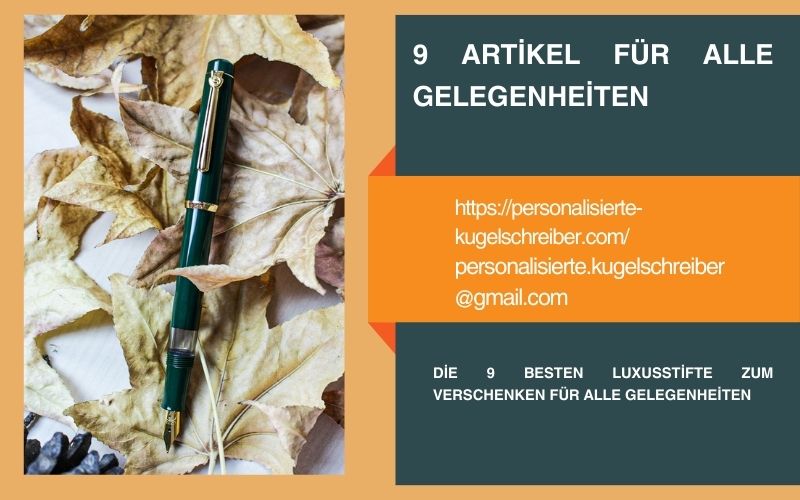 9 Artikel für alle Gelegenheiten