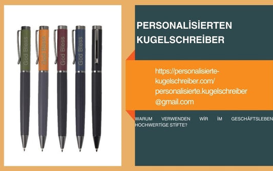 Personalisierte Kugelschreiber Business